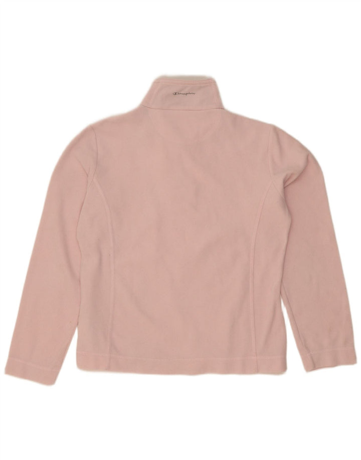 Champion Dame Fleece Jumper med lynlås i UK 16 Stor Pink Polyester