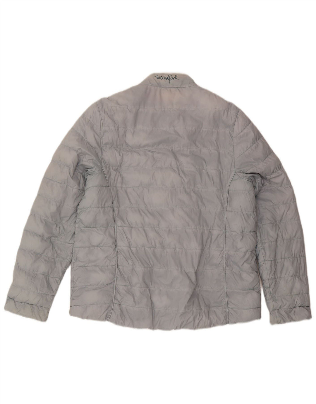 Weird Fish Dame Polstret Jakke UK 18 XL Blå Nylon