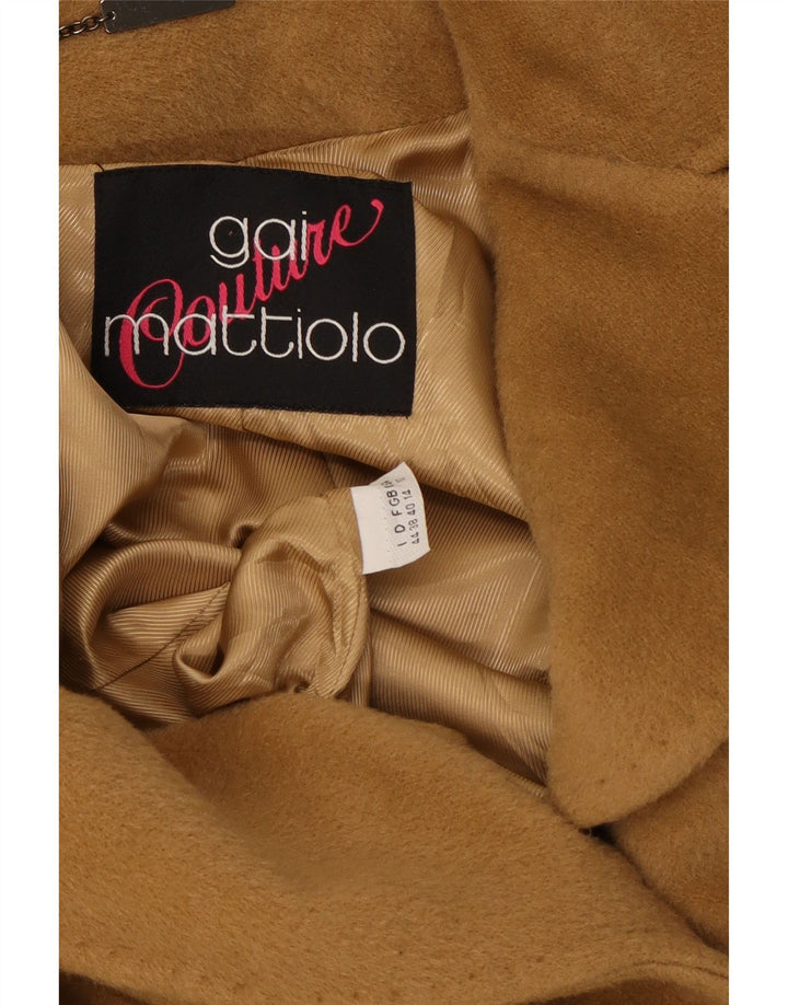 Gai Mattiolo Dame Overfrakke UK 14 Medium Beige