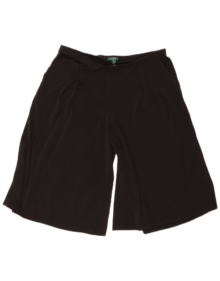 Ralph Lauren Womens Cullotes Shorts XL W40 Sort polyester