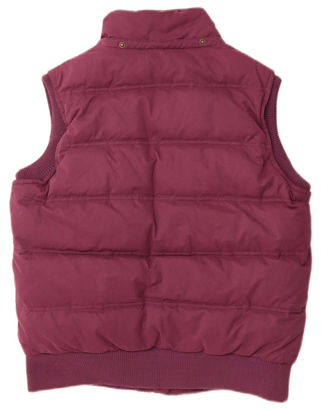 Fat Face Womens Polstret Gilet UK 16 Large Purple Polyester