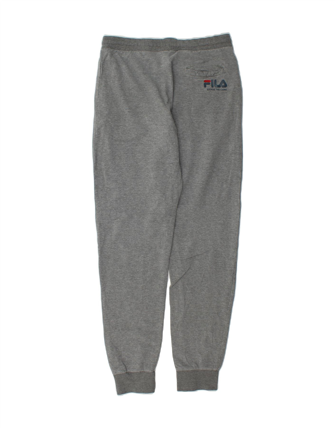 FILA Womens Tracksuit Trousers Joggers UK 12 Medium  Grey Cotton Vintage Fila and Second-Hand Fila from Messina Hembry 
