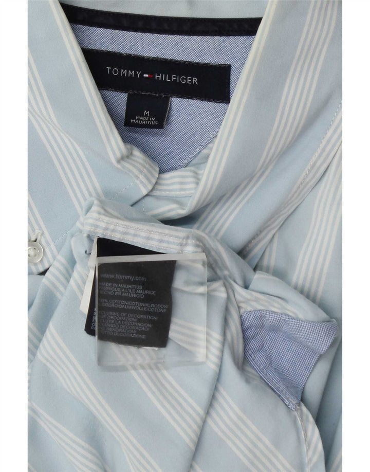 Tommy Hilfiger Herreskjorte Medium Blå Stribet Bomuld