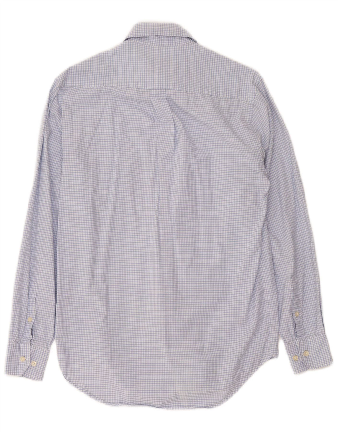 Dacks herreskjorte lille blå Gingham