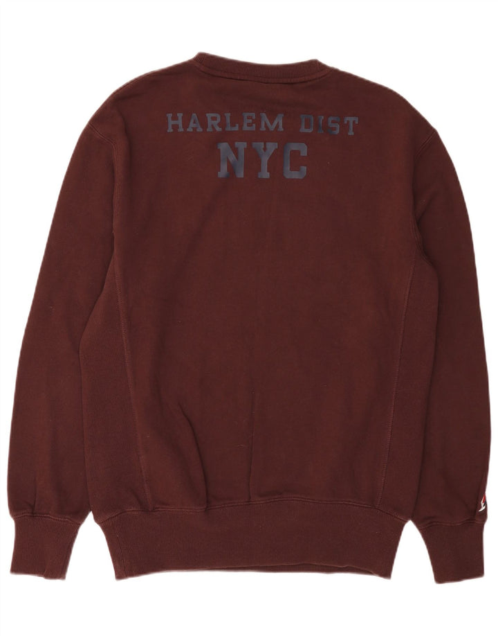 Superdry grafisk sweatshirt til mænd mellem brun bomuld