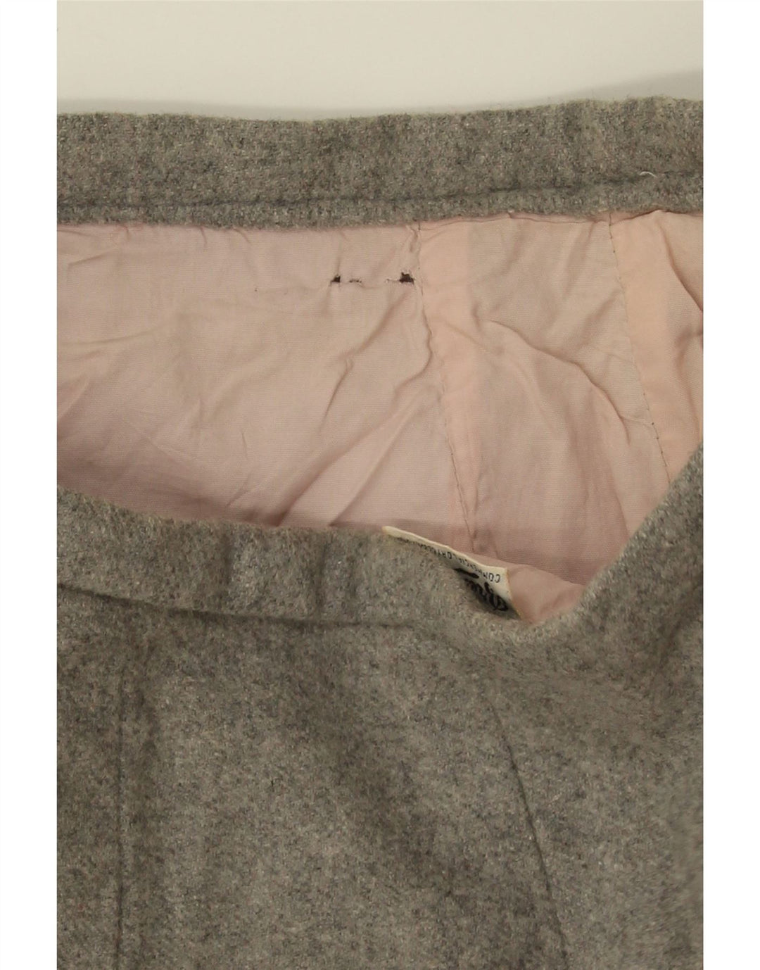 BRENDELLA Womens A-Line Skirt W28 Medium  Grey Vintage Brendella and Second-Hand Brendella from Messina Hembry 