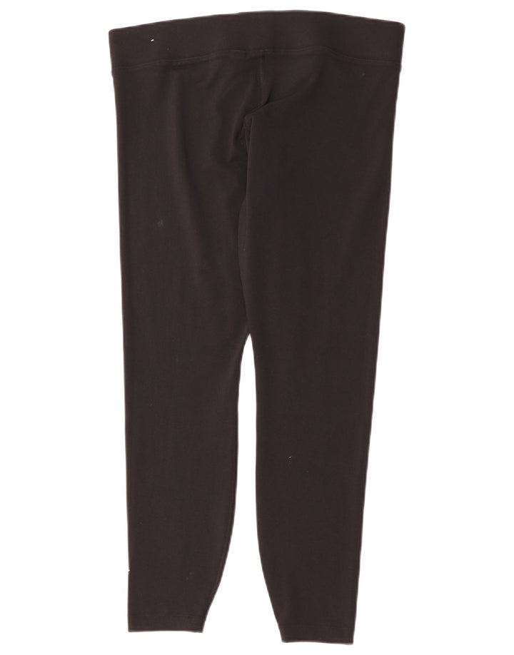 Nike Dame Leggings UK 14 Large Black Bomuld
