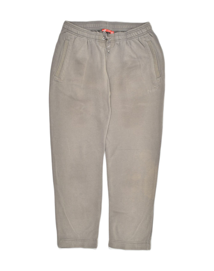 PUMA Mens Tracksuit Trousers Large Grey | Vintage Puma | Thrift | Second-Hand Puma | Used Clothing | Messina Hembry 