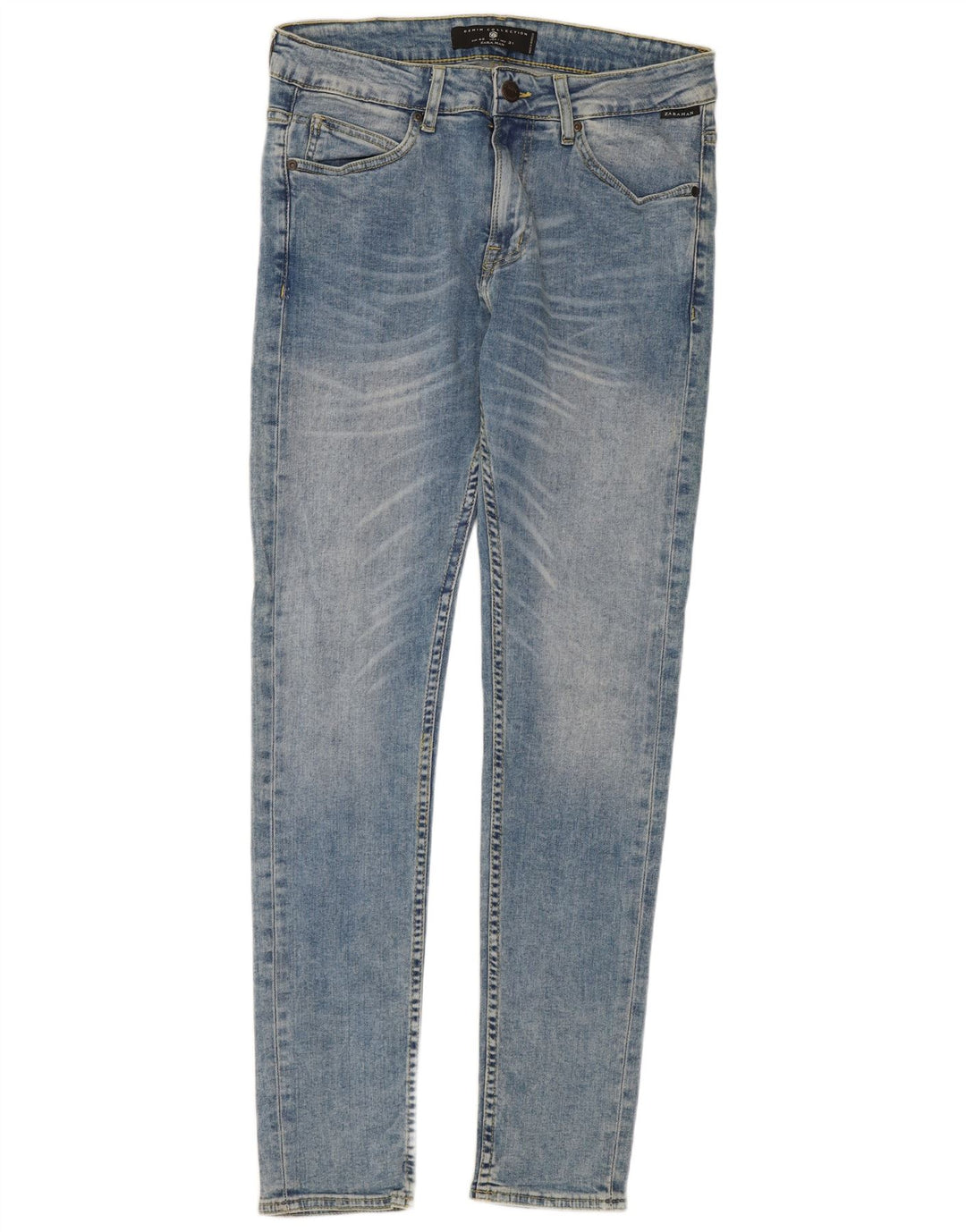 Zara Herre Skinny Jeans EU 40 Medium W31 L29 Blå