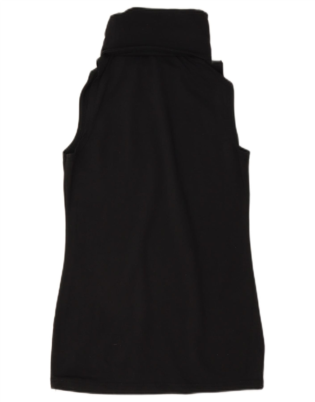 Ellesse Dame Grafisk Vest Top UK 10 Small Black Nylon