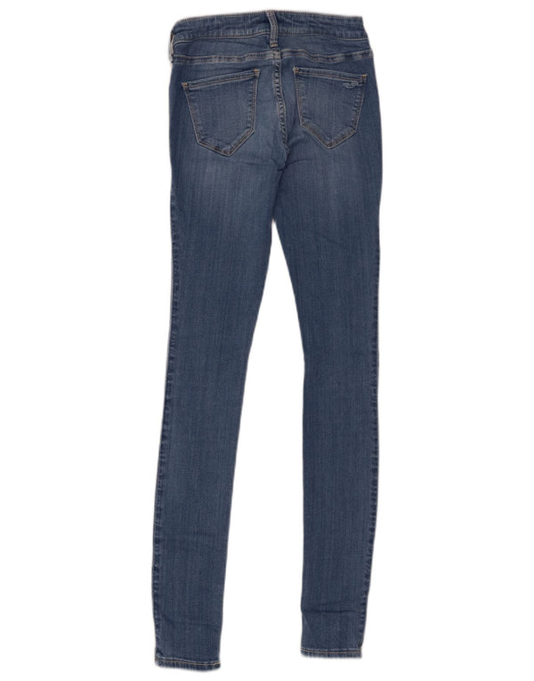 Hollister Dame Legging Skinny Jeans med lav talje US 0 XS W24 L30 Blå Bomuld