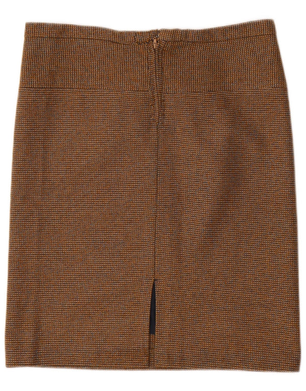 Vintage lige nederdel til kvinder W34 Large Brown