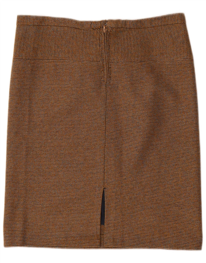 Vintage lige nederdel til kvinder W34 Large Brown