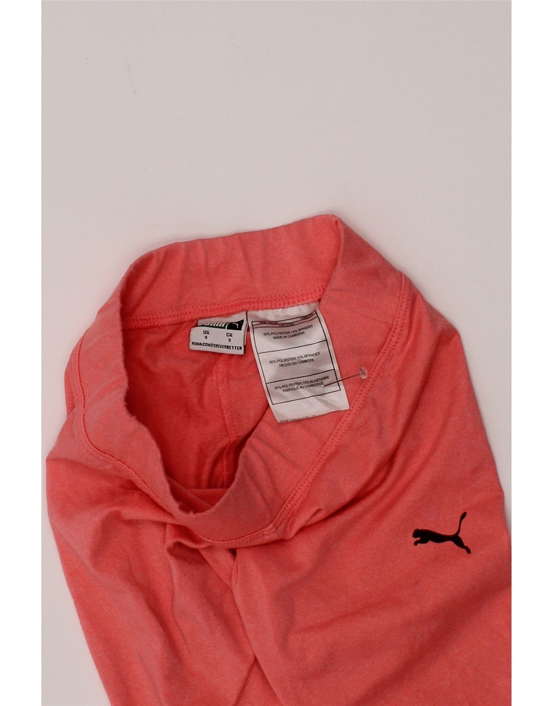 Puma Girls Leggings 4-5 år Pink Polyester