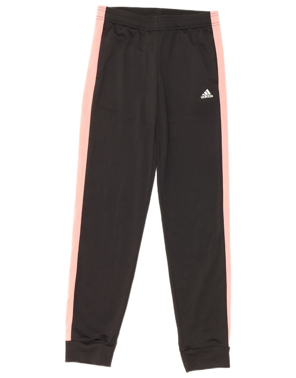 Adidas Pige Træningsdragt Bukser Joggers 13-14 år Sort Colourblock