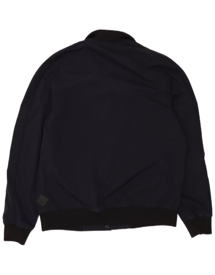 Paul Smith Bomberjakke til mænd UK 38 Medium Navy Blue Polyester