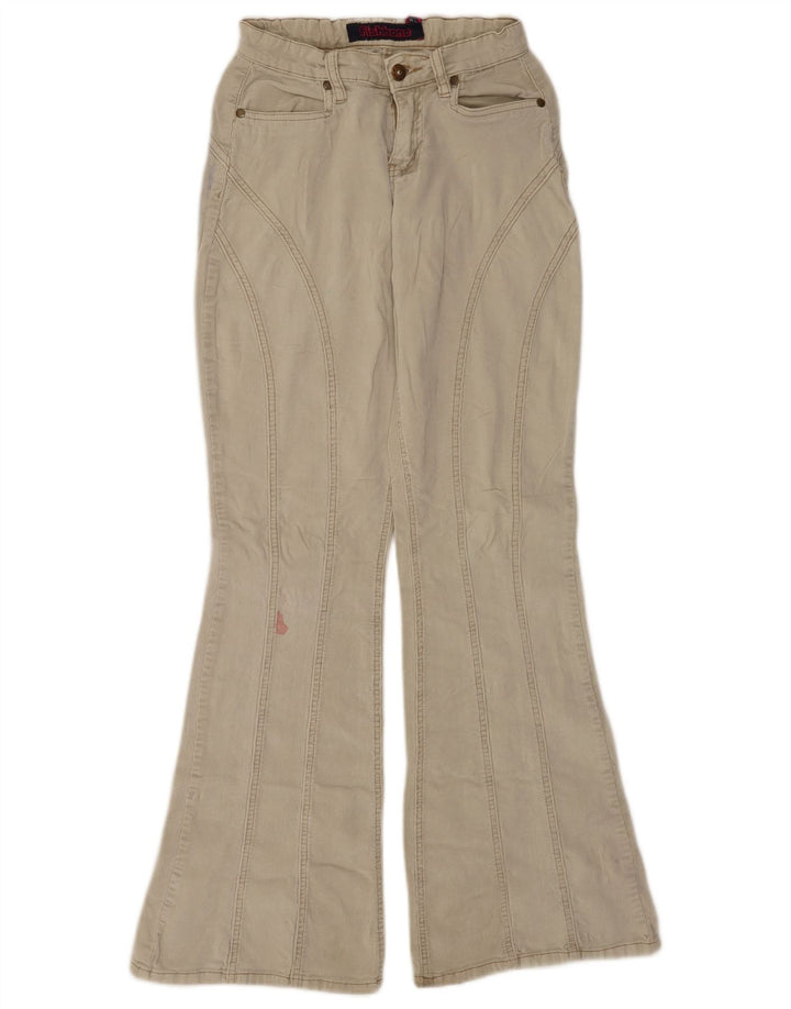 Fishbone Dame Flare Corduroy Bukser W27 L32 Beige
