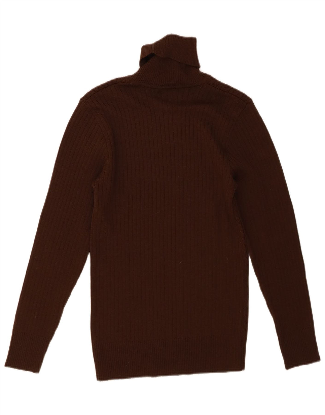 SCHOELLER Womens Roll Neck Jumper Sweater IT 48 XL Brown