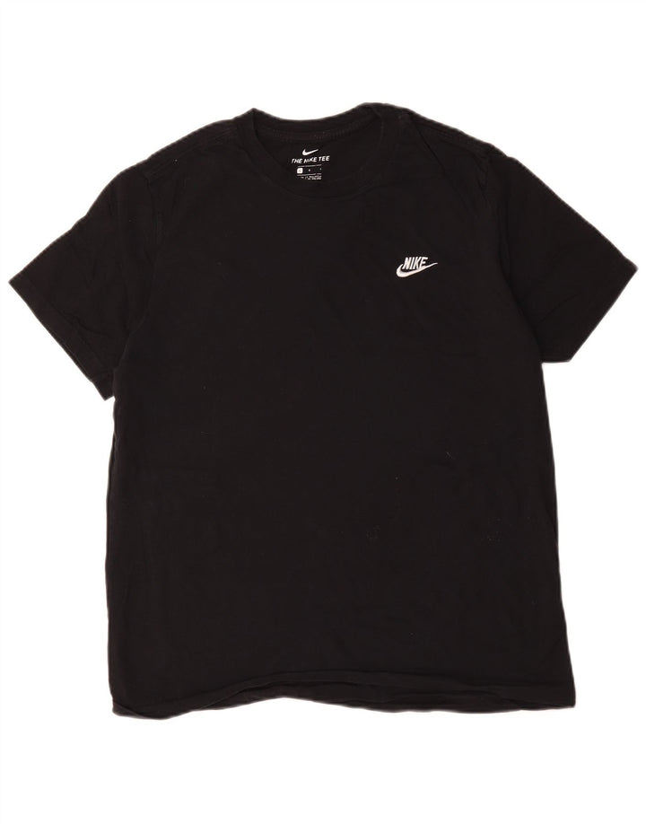 Nike T-shirt top til mænd, stor sort bomuld