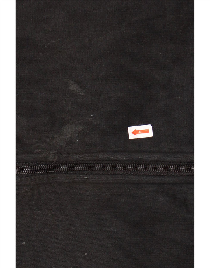 NIKE hættetrøje med lynlås til mænd Stor sort bomuld