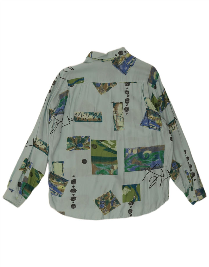 Nazzareno G. Herreskjorte Stor blå patchwork