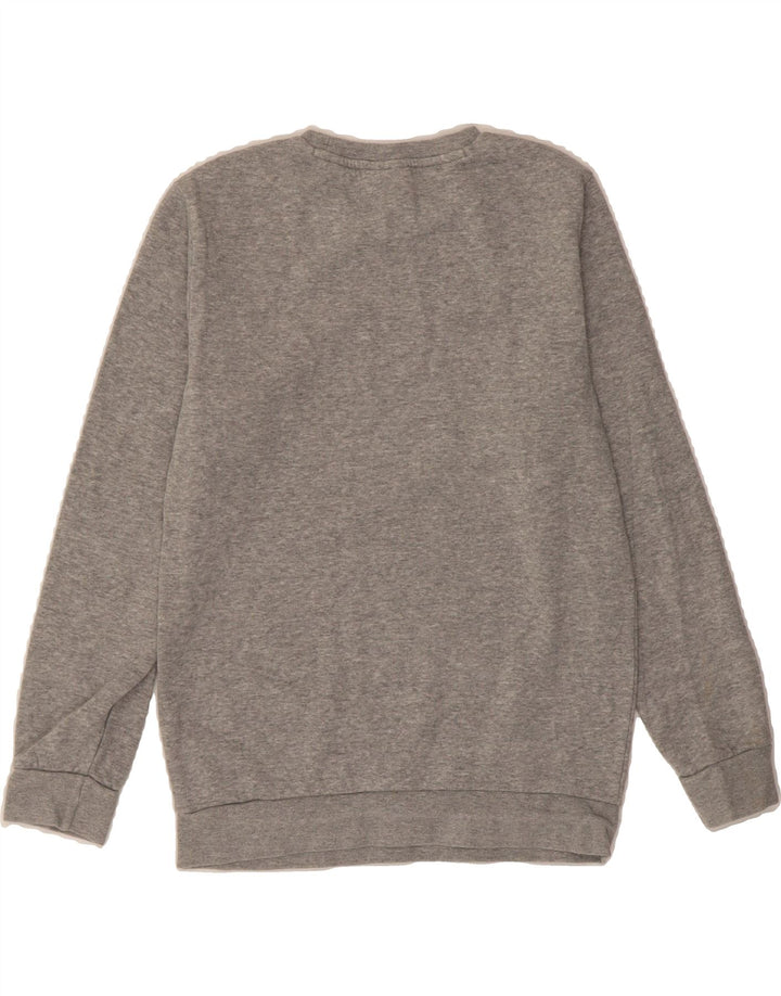 CHAMPION Boys Graphic Sweatshirt Jumper 11-12 Years Large  Grey Cotton Vintage Champion and Second-Hand Champion from Messina Hembry 