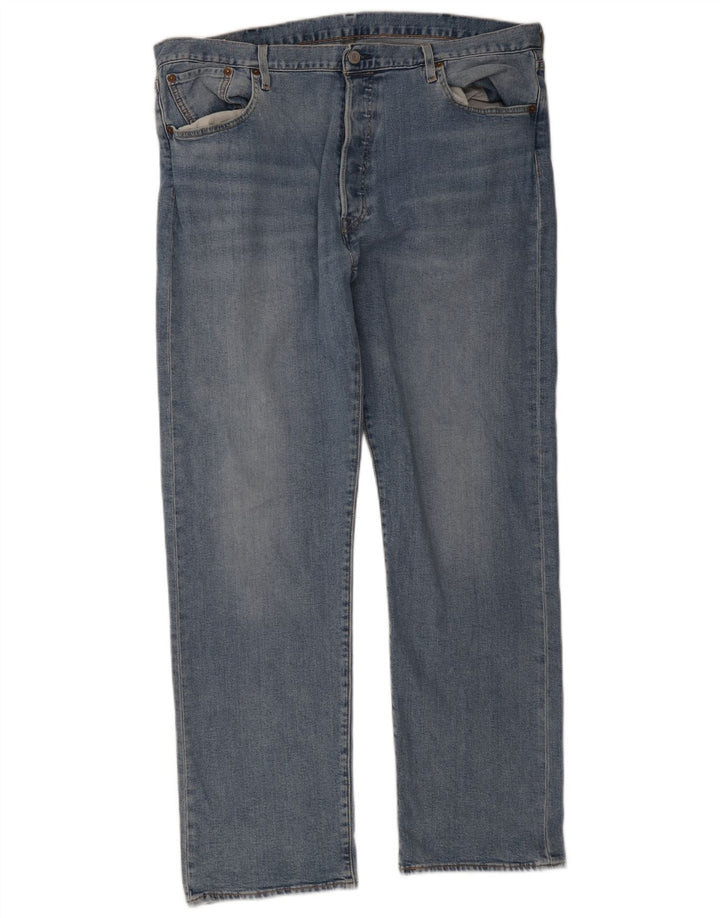 Levi's Herre 501 lige jeans W40 L32 blå bomuld
