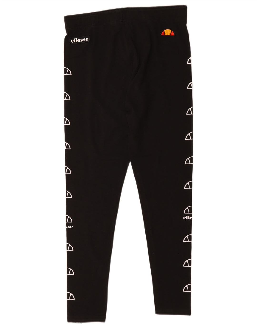 Ellesse Womens Grafiske Leggings UK 14 Large Black