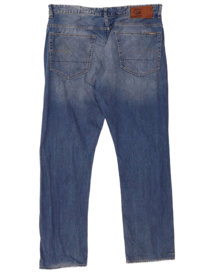 G-Star Herre Slim Jeans W38 L32 Blå Bomuld