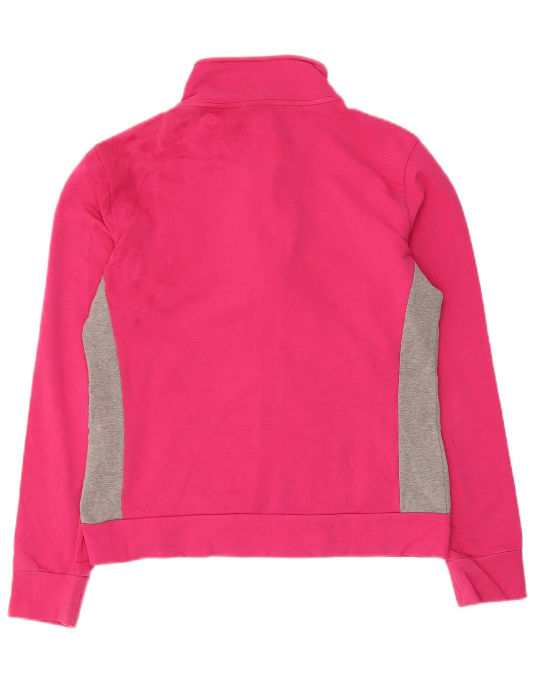 ELLESSE Træningsdragt topjakke til kvinder UK 12 Medium Pink Colourblock Bomuld