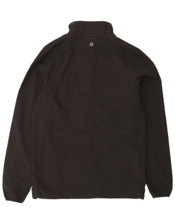 Mountain Warehouse Herre Liner Bomber Jacket UK 34 XS Sort Polyester