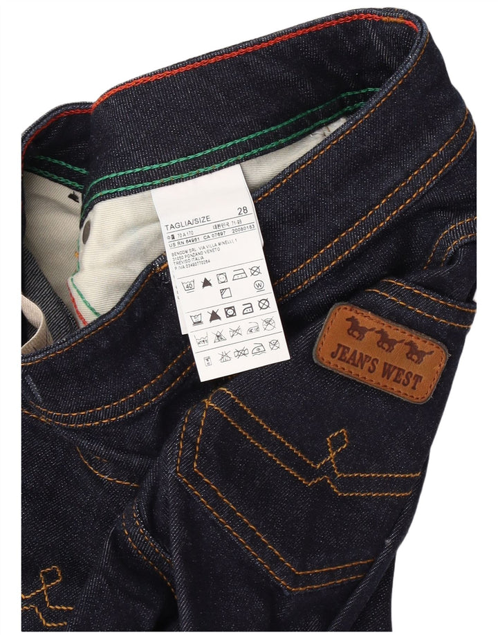 Jean's West Dame Flared Jeans W28 L34 Marineblå Bomuld