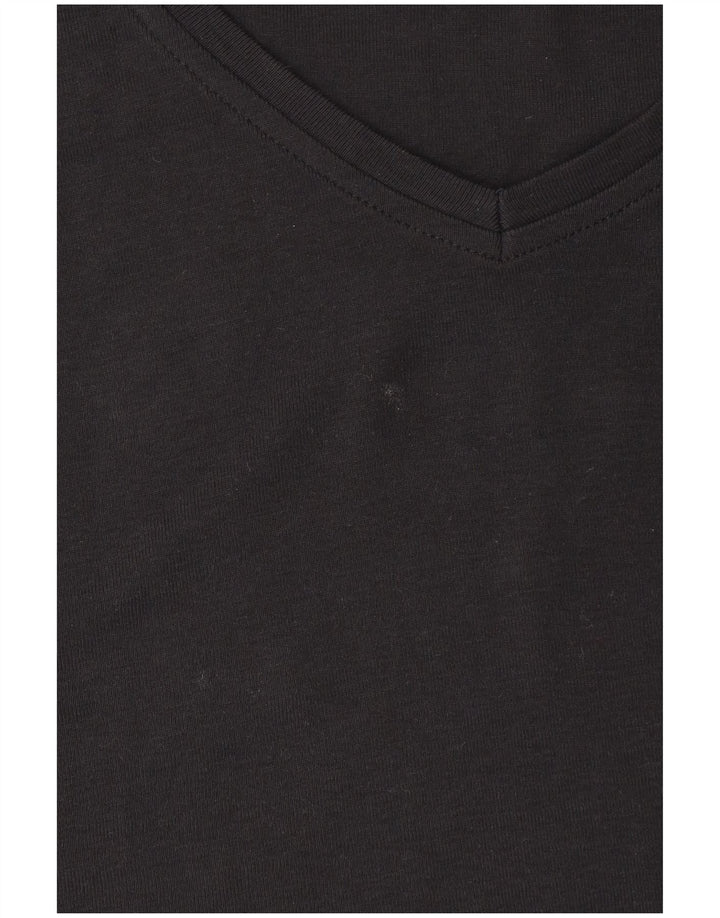 CHAMPION Dame Easy Fit Vest Top UK 20 2XL Sort Bomuld