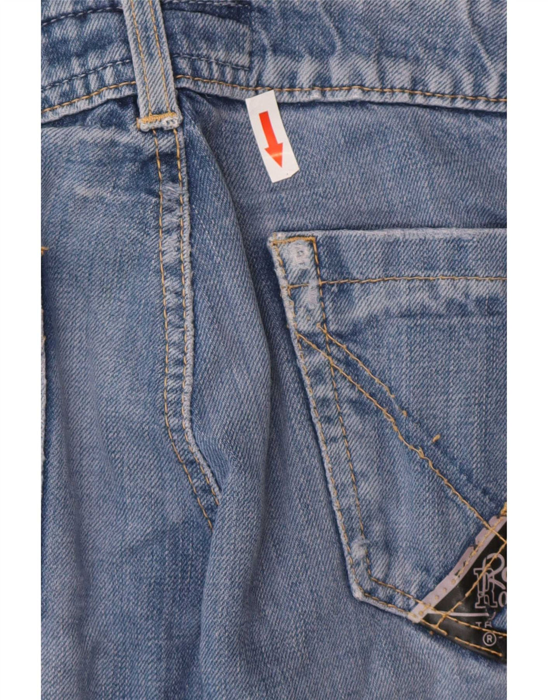 Roy Rogers lige damejeans W30 L34 blå bomuld