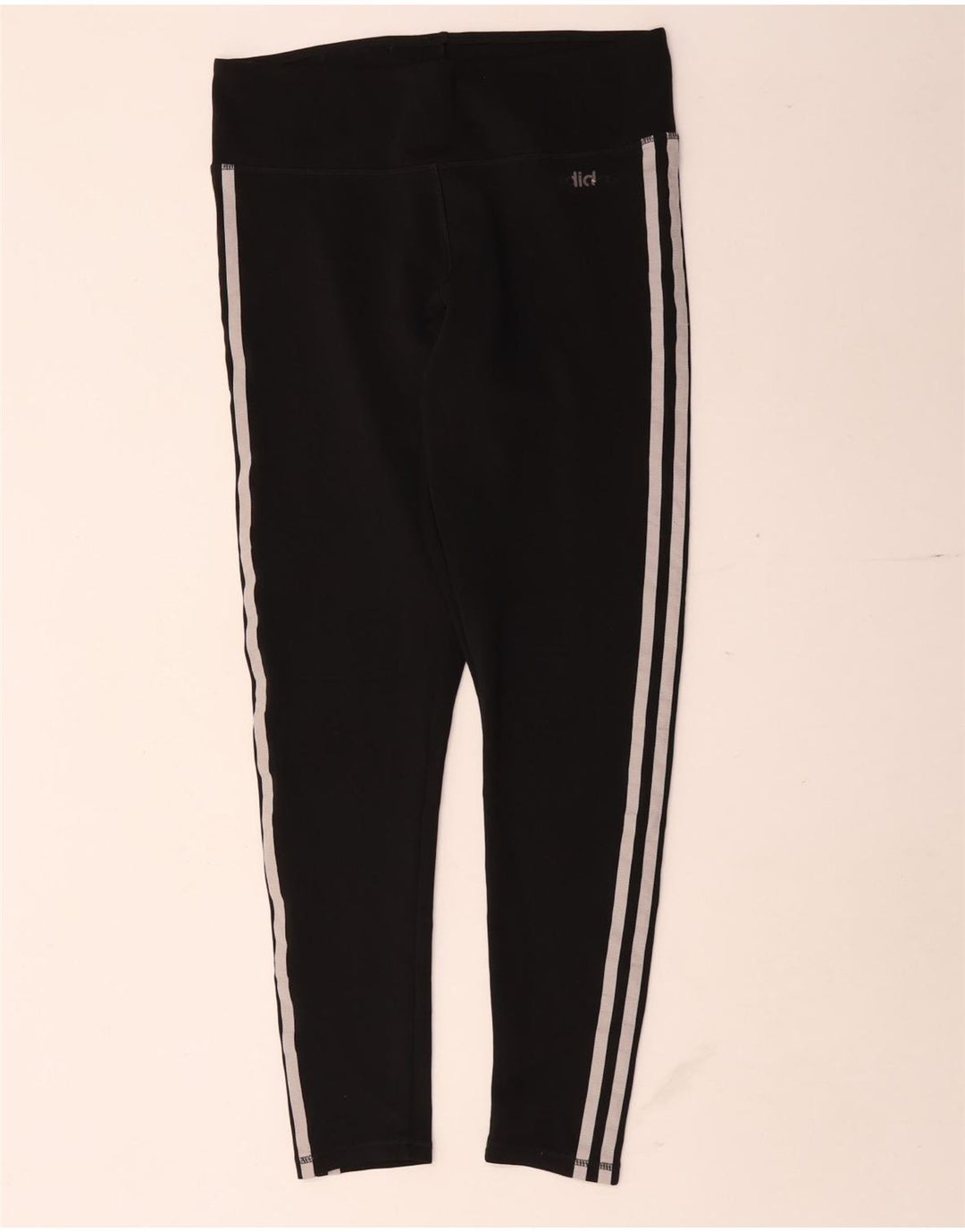 Adidas Dame Climalite Capri Leggings UK 12/14 Medium Black