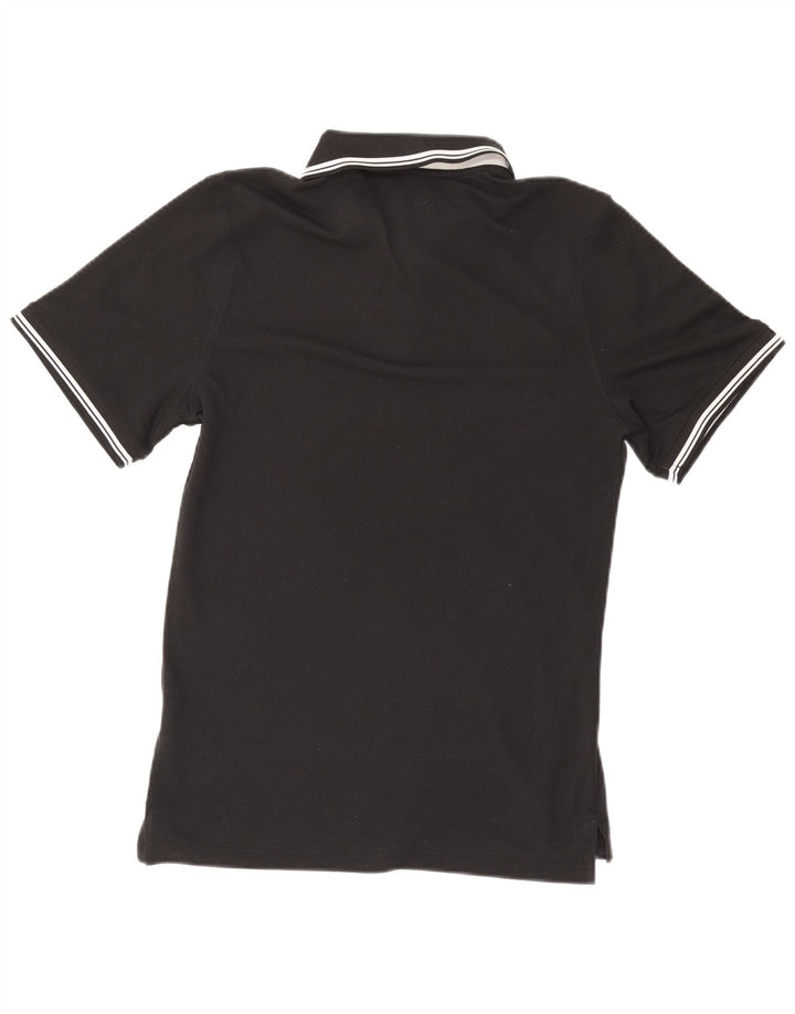 NIKE Dri Fit poloshirt til mænd, lille sort polyester