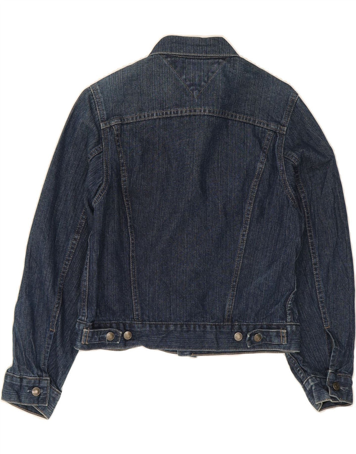 TOMMY HILFIGER Boys Denim Jacket 9-10 Years XL Blue Vintage Tommy Hilfiger and Second-Hand Tommy Hilfiger from Messina Hembry 