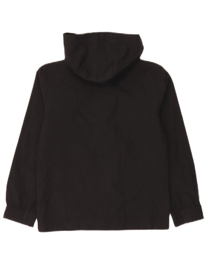 Adidas Regnjakke med hætte til drenge 7-8 år sort polyester