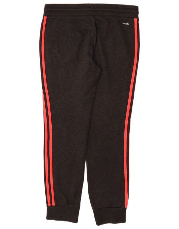 Adidas Dame Climalite Træningsdragt Bukser Joggers UK 10 Small Grey