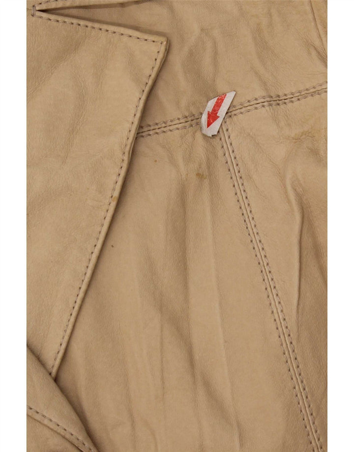 Conbipel Dame Læderjakke IT 50 XL Beige