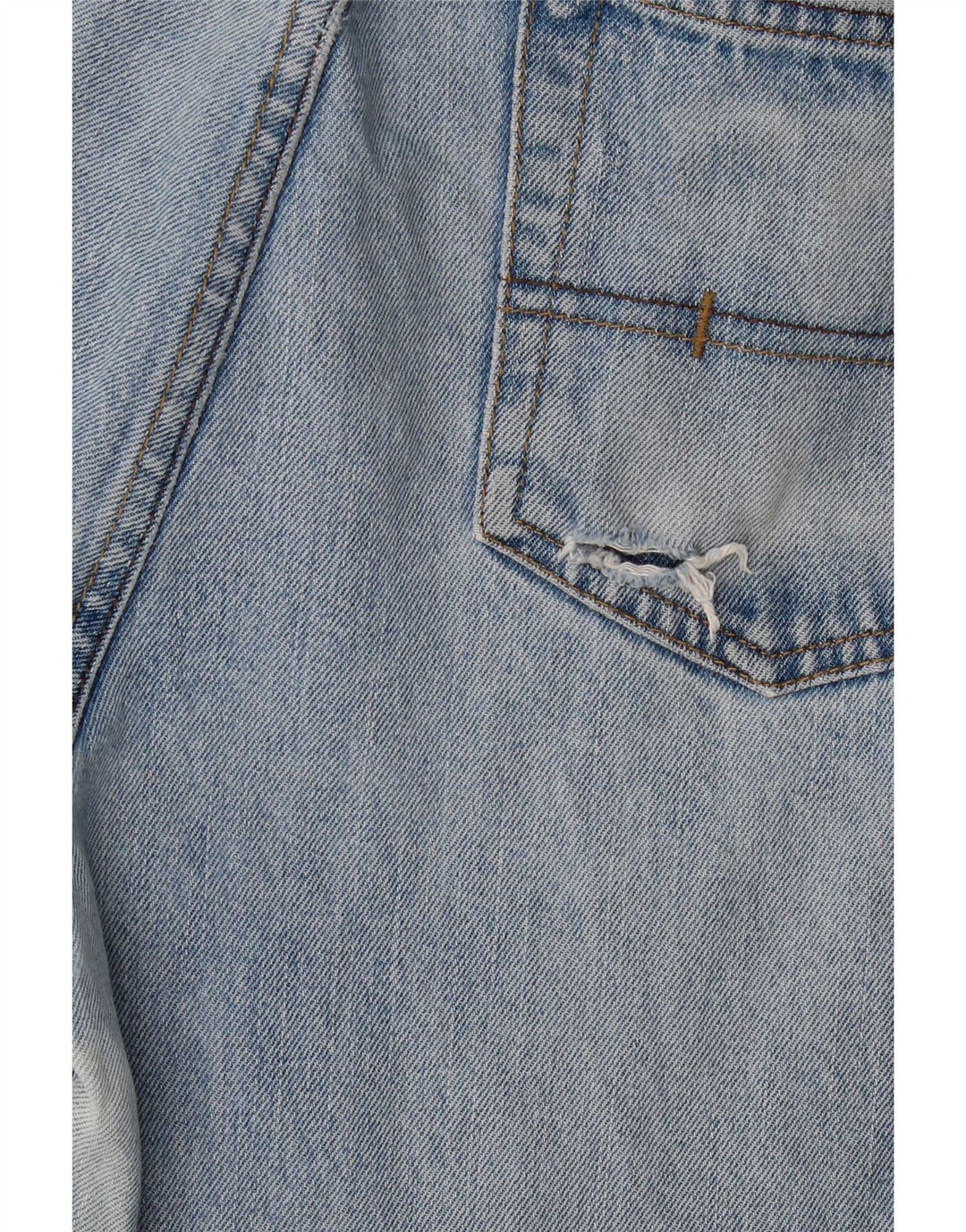 Marks & Spencer Herre Blue Harbor Bootcut Jeans W34 L31 Blue Cotton
