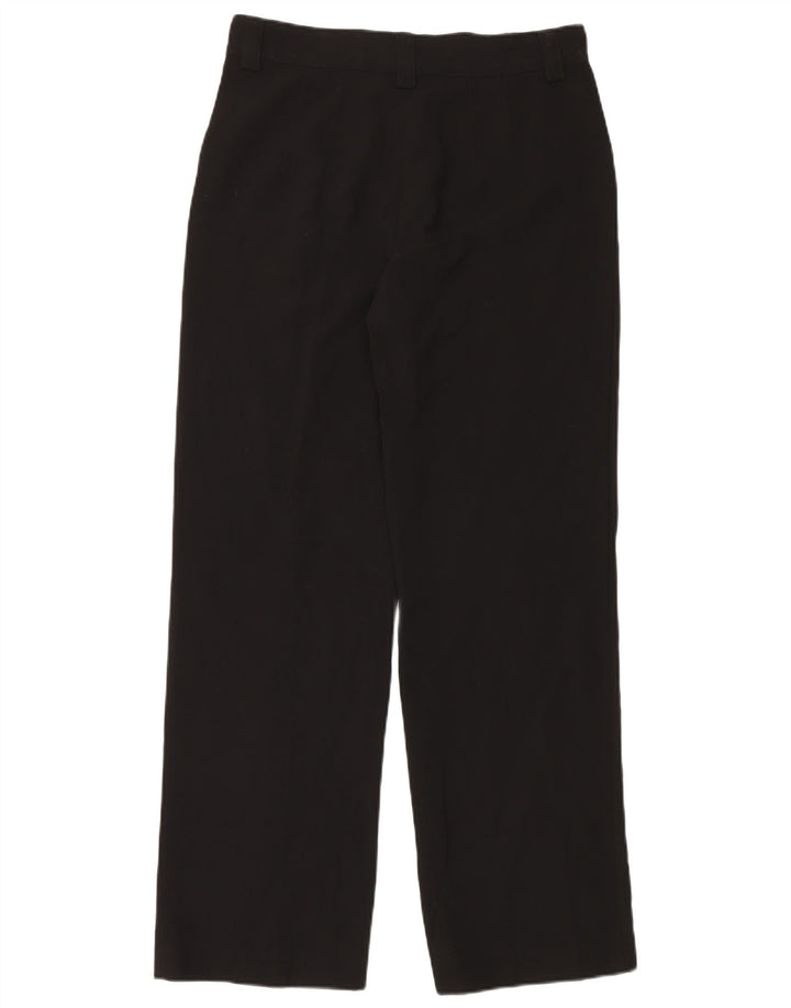 Zara Womens Pegged Chino Bukser Large W32 L32 Sort Polyester