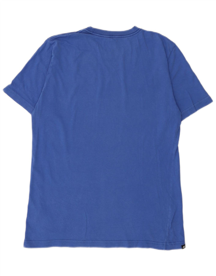 Nike Regular Fit T-shirt top mellemblå bomuld