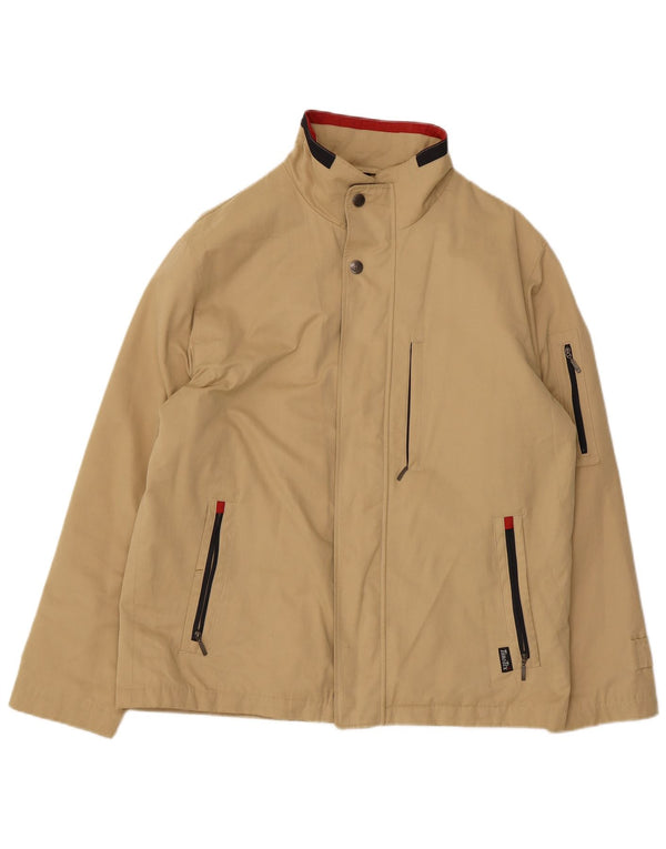 Douglas Herre Utility Jacket UK 40 Large Beige Cotton