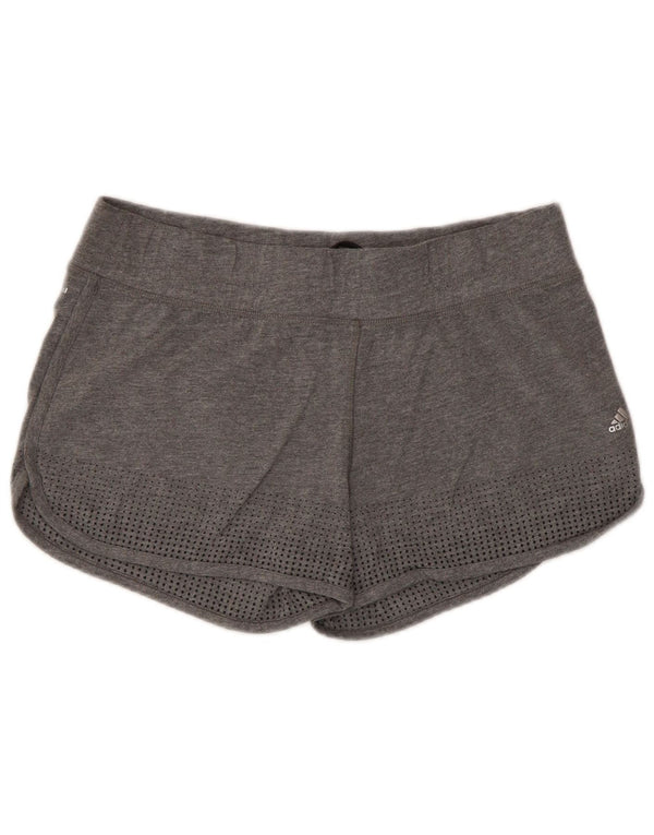 Adidas Dame Climacool Sport Shorts UK 16/18 Large Grey Spotted