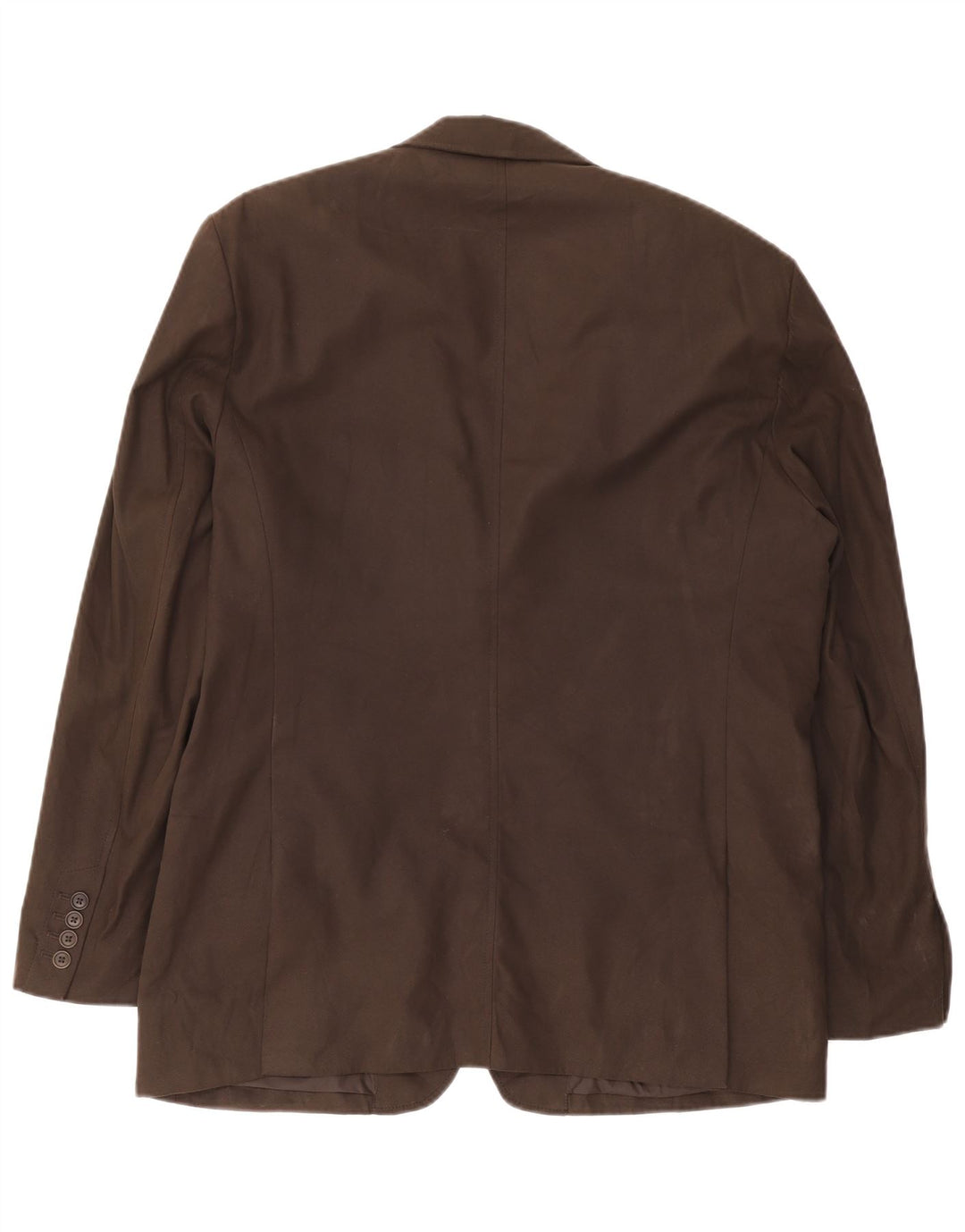 Zara Herre 2-knaps blazerjakke EU 54 XL Brun
