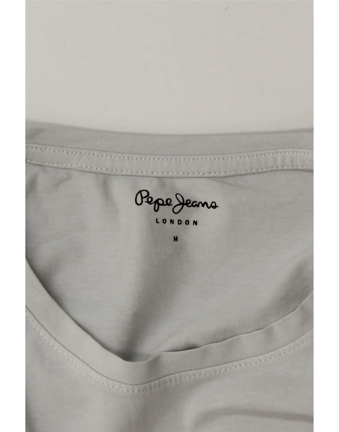PEPE Jeans Kvinders Grafisk Top Langærmet UK 14 Medium Grey