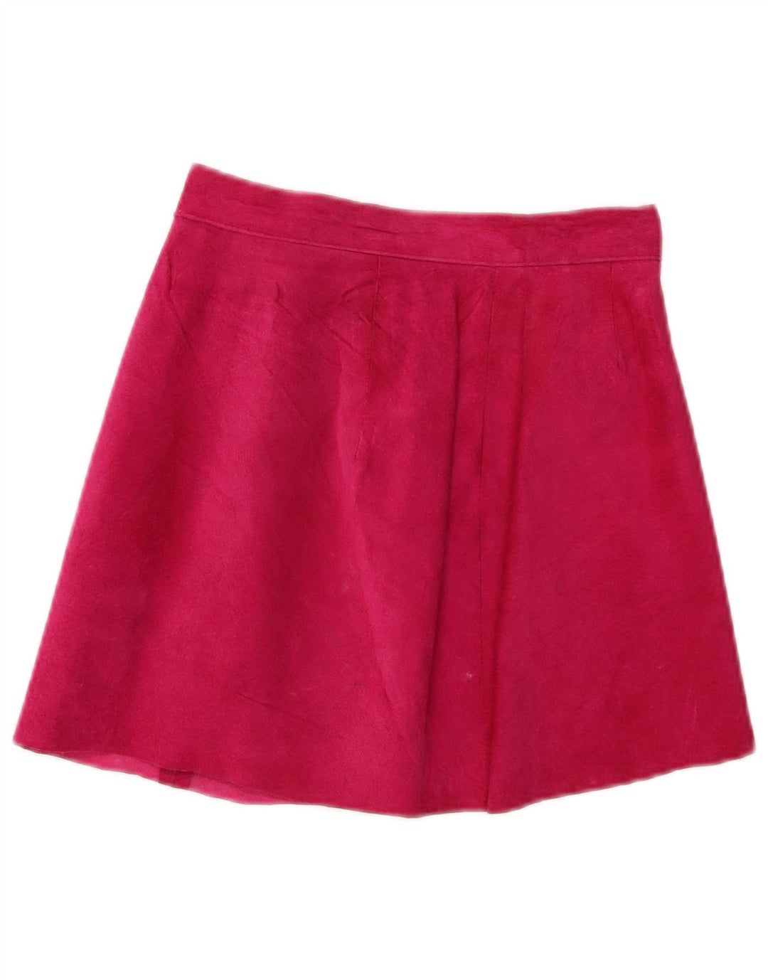 Vintage ruskindsnederdel til kvinder W24 XS Pink