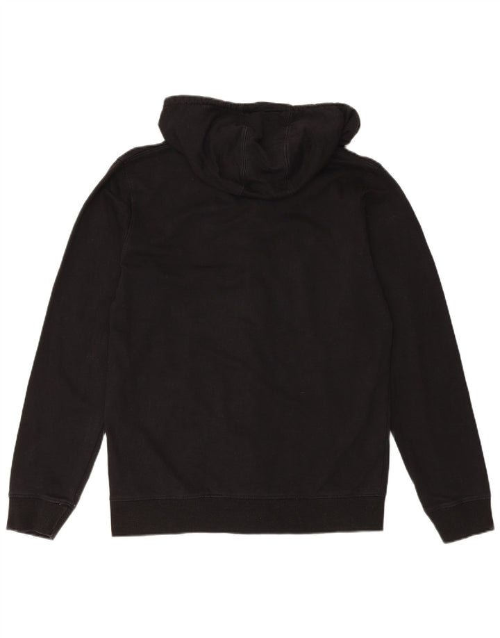 CONVERSE Hættetrøje med lynlås til mænd Lille sort bomuld