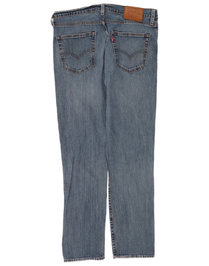 Levi's Herre 511 Slim Jeans W34 L30 Blå Bomuld